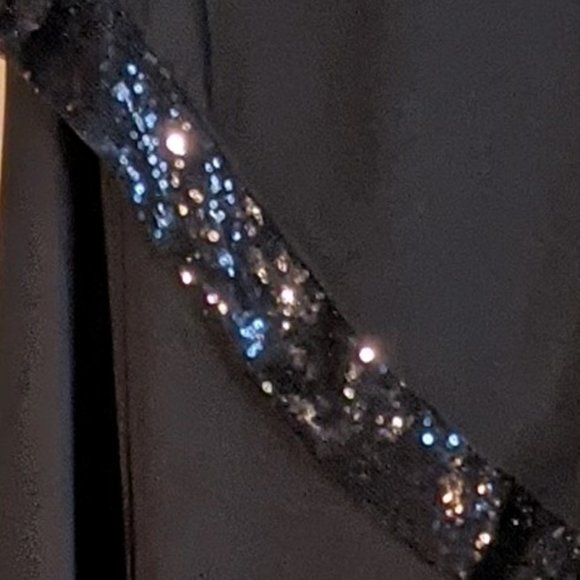 Scarlett Cocktail Evening Black Sequins Dress - Picture 9 of 10